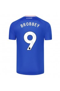 Sunderland Brian Brobbey #9 Voetbaltruitje Uit tenue 2025-26 Korte Mouw